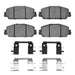 Disc Brake Pad Dynamic Friction 1311-2036-01