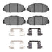 Disc Brake Pad Dynamic Friction 1311-2036-02