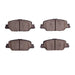 Disc Brake Pad Set Dynamic Friction 1551-2037-00