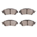 Disc Brake Pad Set Dynamic Friction 1551-2038-00