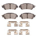 Disc Brake Pad Set Dynamic Friction 1551-2038-01