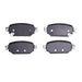 Disc Brake Pad Set Dynamic Friction 1551-2042-00
