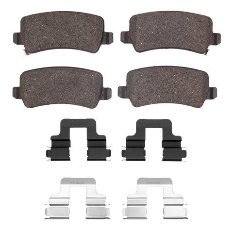 Disc Brake Pad Set Dynamic Friction 1551-2044-01