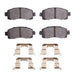 Disc Brake Pad Set Dynamic Friction 1551-2045-02