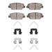 Disc Brake Pad Dynamic Friction 1311-2050-01