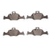 Disc Brake Pad Set Dynamic Friction 1551-2060-00
