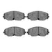 Disc Brake Pad Set Dynamic Friction 1600-2074-00