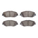 Disc Brake Pad Set Dynamic Friction 1551-2076-00