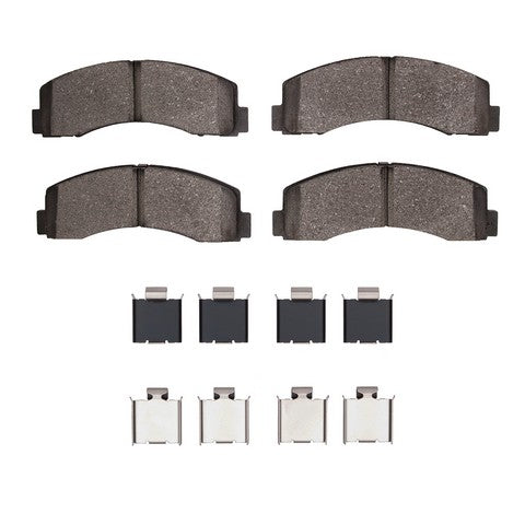 Disc Brake Pad Set Dynamic Friction 1214-2087-01