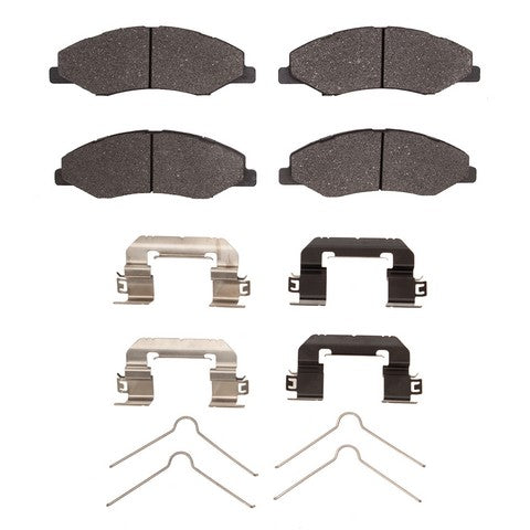 Disc Brake Pad Set Dynamic Friction 1551-2089-01