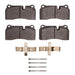 Disc Brake Pad Set Dynamic Friction 1551-2097-01