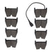 Disc Brake Pad Set Dynamic Friction 1551-2099-10