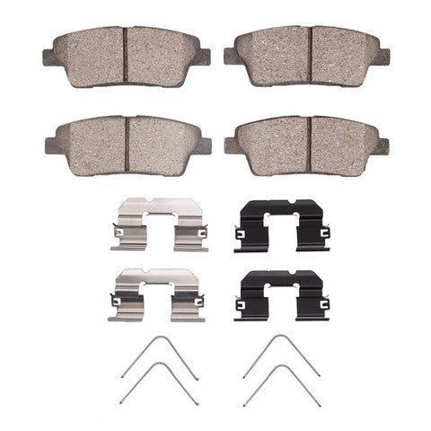 Disc Brake Pad Set Dynamic Friction 1551-2100-01