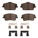 Disc Brake Pad Set Dynamic Friction 1551-2137-01