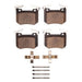 Disc Brake Pad Set Dynamic Friction 1551-2144-01