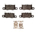 Disc Brake Pad Set Dynamic Friction 1551-2148-01
