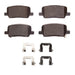 Disc Brake Pad Set Dynamic Friction 1551-2164-01