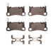 Disc Brake Pad Set Dynamic Friction 1551-2166-01