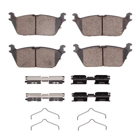 Disc Brake Pad Set Dynamic Friction 1400-2169-01