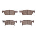 Disc Brake Pad Set Dynamic Friction 1551-2170-00