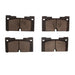 Disc Brake Pad Set Dynamic Friction 1400-2173-00