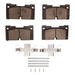 Disc Brake Pad Set Dynamic Friction 1551-2173-01