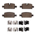 Disc Brake Pad Dynamic Friction 1311-2174-01