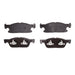 Disc Brake Pad Set Dynamic Friction 1551-2180-00