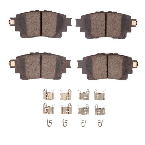 Disc Brake Pad Set Dynamic Friction 1551-2183-01