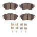 Disc Brake Pad Set Dynamic Friction 1551-2183-01
