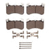 Disc Brake Pad Set Dynamic Friction 1551-2184-01