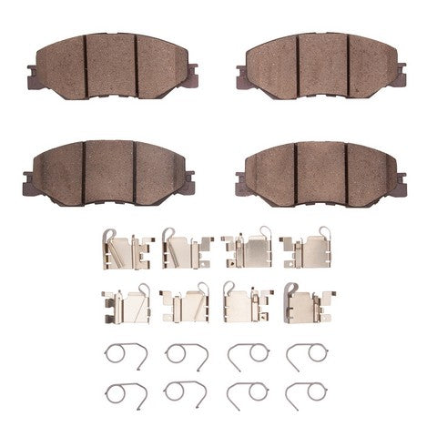 Disc Brake Pad Set Dynamic Friction 1551-2185-01