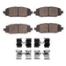 Disc Brake Pad Set Dynamic Friction 1551-2186-01