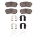 Disc Brake Pad Set Dynamic Friction 1551-2188-01