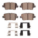 Disc Brake Pad Set Dynamic Friction 1552-2189-01