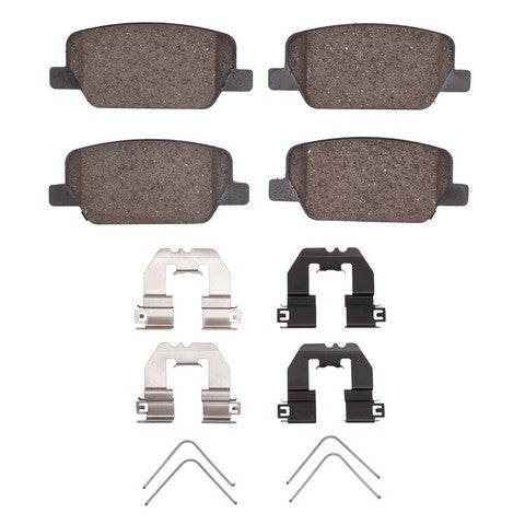 Disc Brake Pad Set Dynamic Friction 1551-2199-01