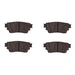 Disc Brake Pad Set Dynamic Friction 1551-2200-00