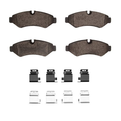 Disc Brake Pad Set Dynamic Friction 1214-2201-01