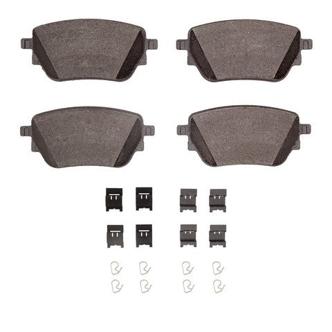 Disc Brake Pad Set Dynamic Friction 1551-2207-01