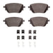 Disc Brake Pad Set Dynamic Friction 1551-2207-01
