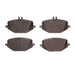 Disc Brake Pad Set Dynamic Friction 1552-2210-00