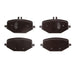 Disc Brake Pad Set Dynamic Friction 1552-2210-00