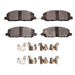 Disc Brake Pad Set Dynamic Friction 1551-2212-01