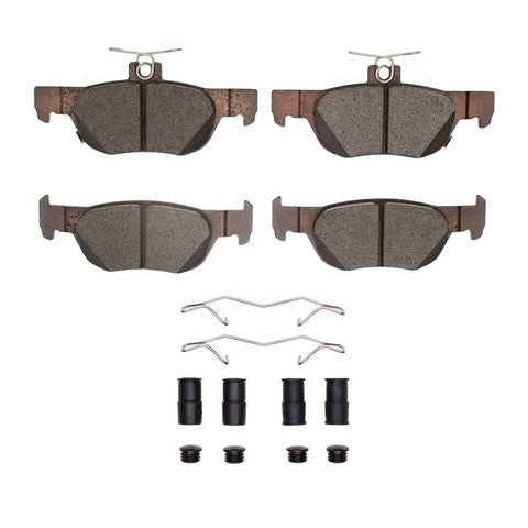 Disc Brake Pad Set Dynamic Friction 1551-2219-01