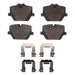 Disc Brake Pad Set Dynamic Friction 1551-2220-01