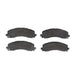 Disc Brake Pad Set Dynamic Friction 1551-2225-00