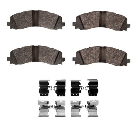 Disc Brake Pad Set Dynamic Friction 1214-2225-01