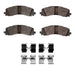 Disc Brake Pad Set Dynamic Friction 1214-2225-01
