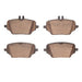 Disc Brake Pad Set Dynamic Friction 1551-2235-00