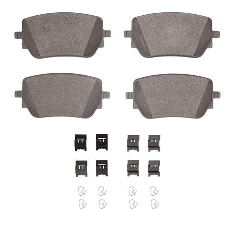 Disc Brake Pad Set Dynamic Friction 1551-2271-01